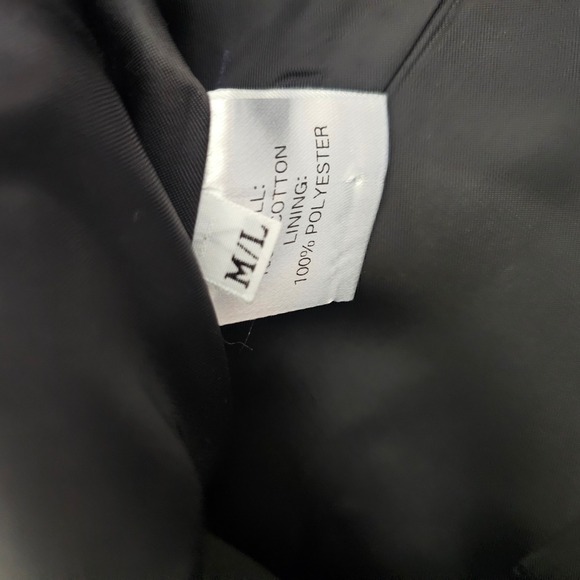 The Frankie Shop Black Cotton Tailored Two Button Blazer Jacket M/L ~ - Picture 6 of 13